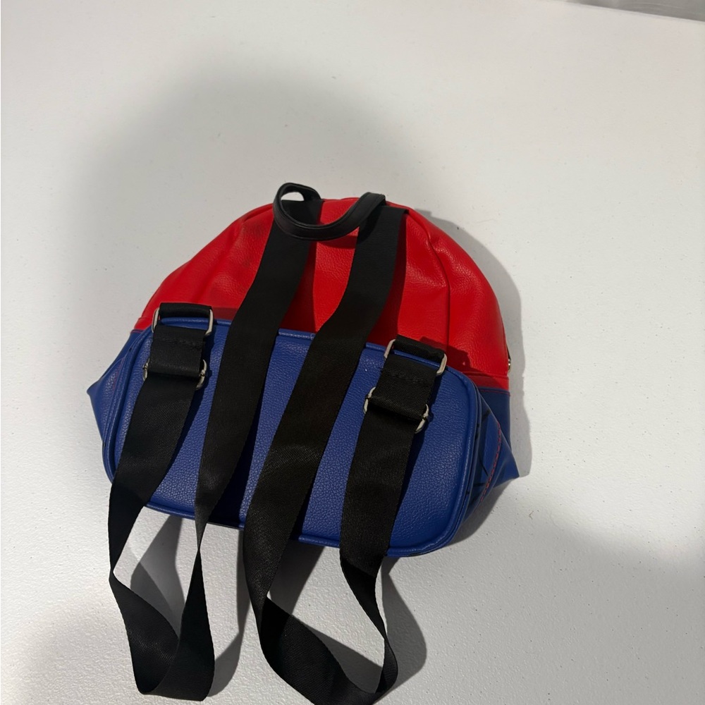 Marvel Bear Red and Blue Spider Backpack - Picture 3 of 9